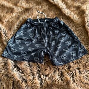 MCM Monogram Black Shorts